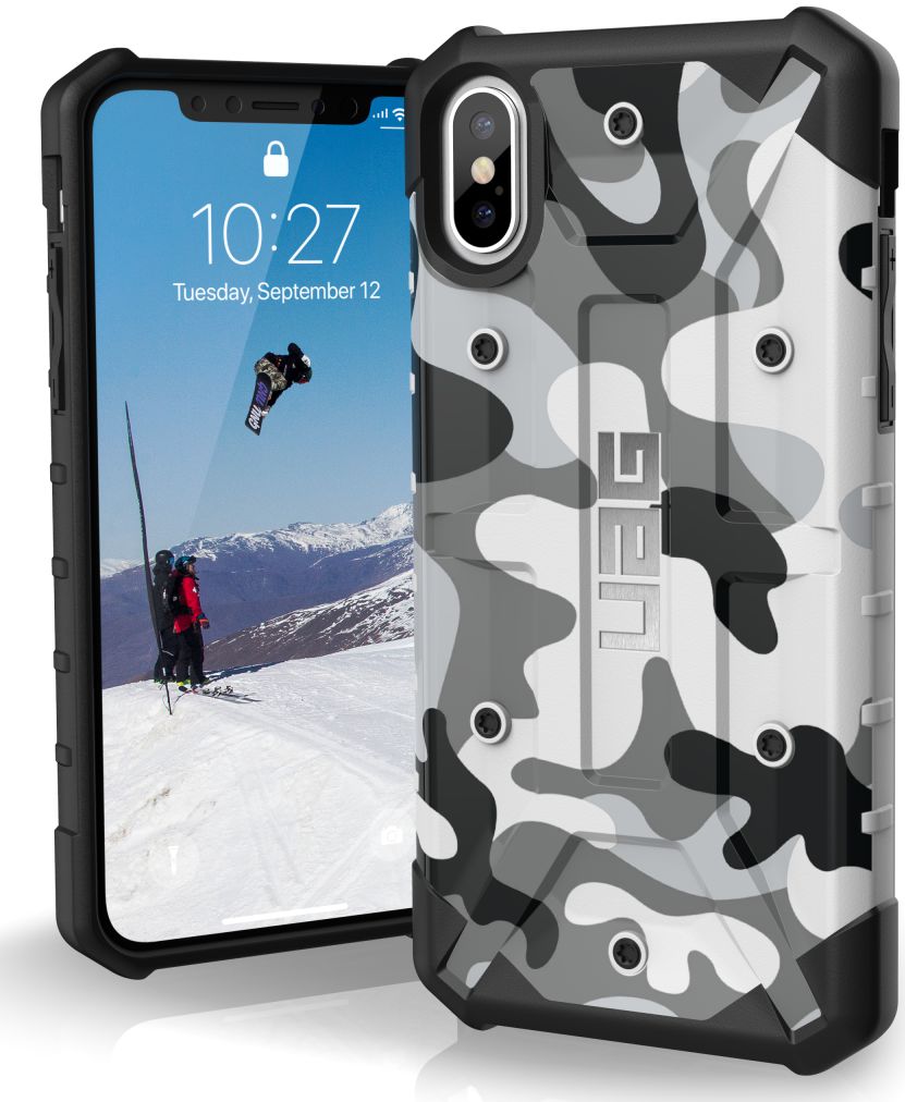 UAG Pathfinder Case Apple iPhone XS/X White Camo afbeelding 1