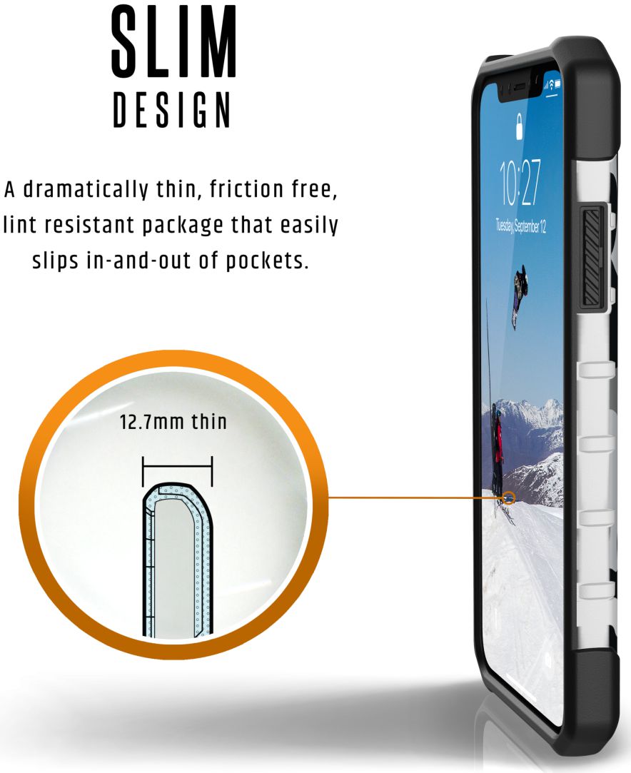 UAG Pathfinder Case Apple iPhone XS/X White Camo afbeelding 6