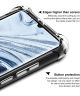 IMAK Asus ZenFone Max Pro M1 Hoesje met Screenprotector Transparant