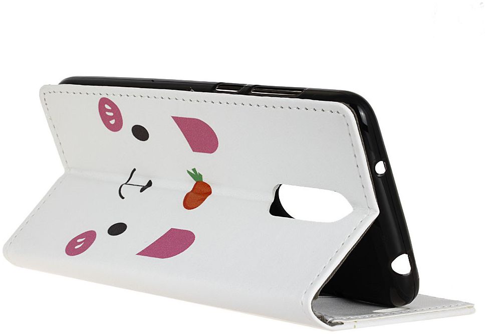 Nokia 7.1 Portemonnee Hoesje met Print Cute Bear afbeelding 4