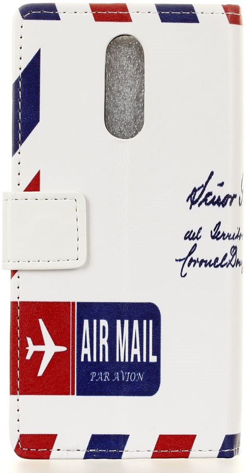 Nokia 7.1 Portemonnee Hoesje met Print Postcard afbeelding 3