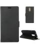 Nokia 7.1 Wallet Flip Case Zwart