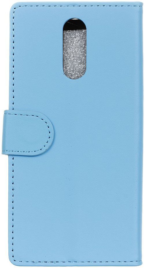 Nokia 7.1 Wallet Flip Case Blauw afbeelding 2