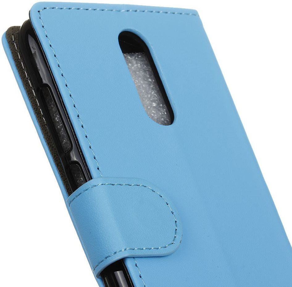 Nokia 7.1 Wallet Flip Case Blauw afbeelding 4