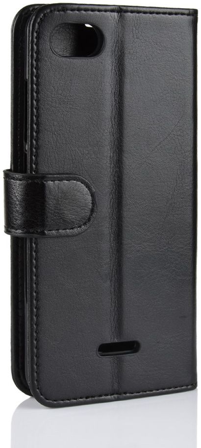 Xiaomi Redmi 6A Leren Portemonnee Hoesje Zwart afbeelding 7