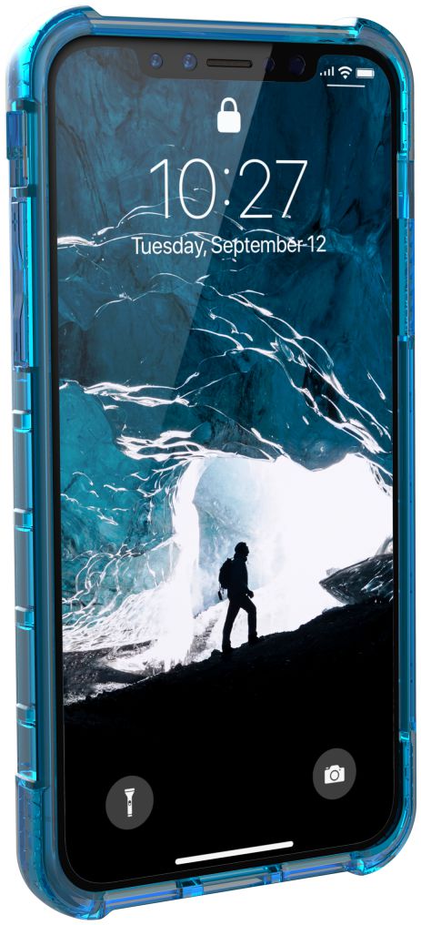 Urban Armor Gear Plyo Hoesje Apple iPhone XS/X Blauw afbeelding 12