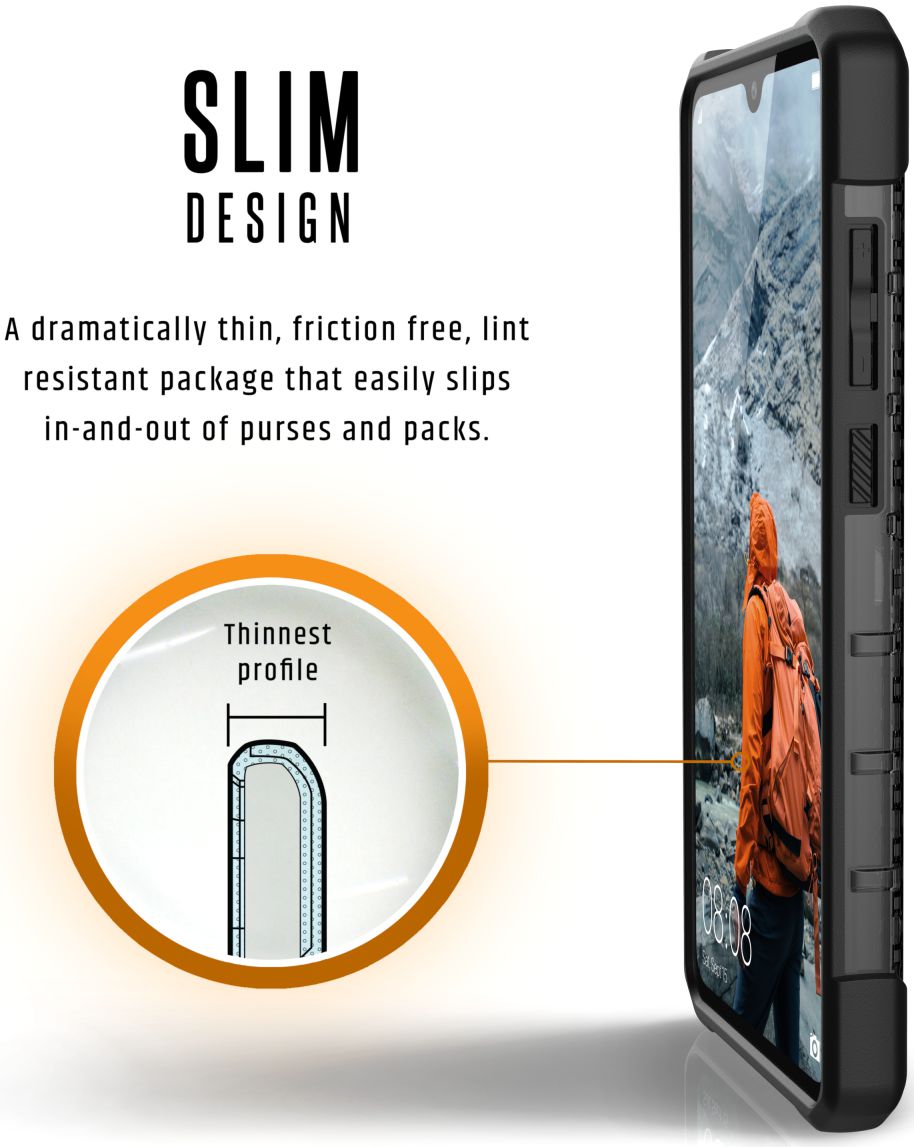 Urban Armor Gear Plasma Hoesje Huawei Mate 20 Ash afbeelding 7