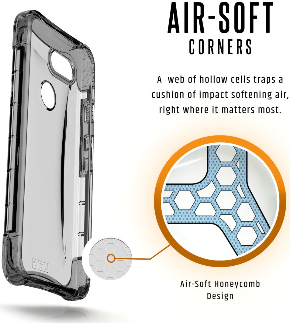 Urban Armor Gear Plyo Hoesje Google Pixel 3 Ice afbeelding 7