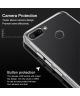 IMAK Xiaomi Redmi 6 Hoesje TPU met Screenprotector Transparant