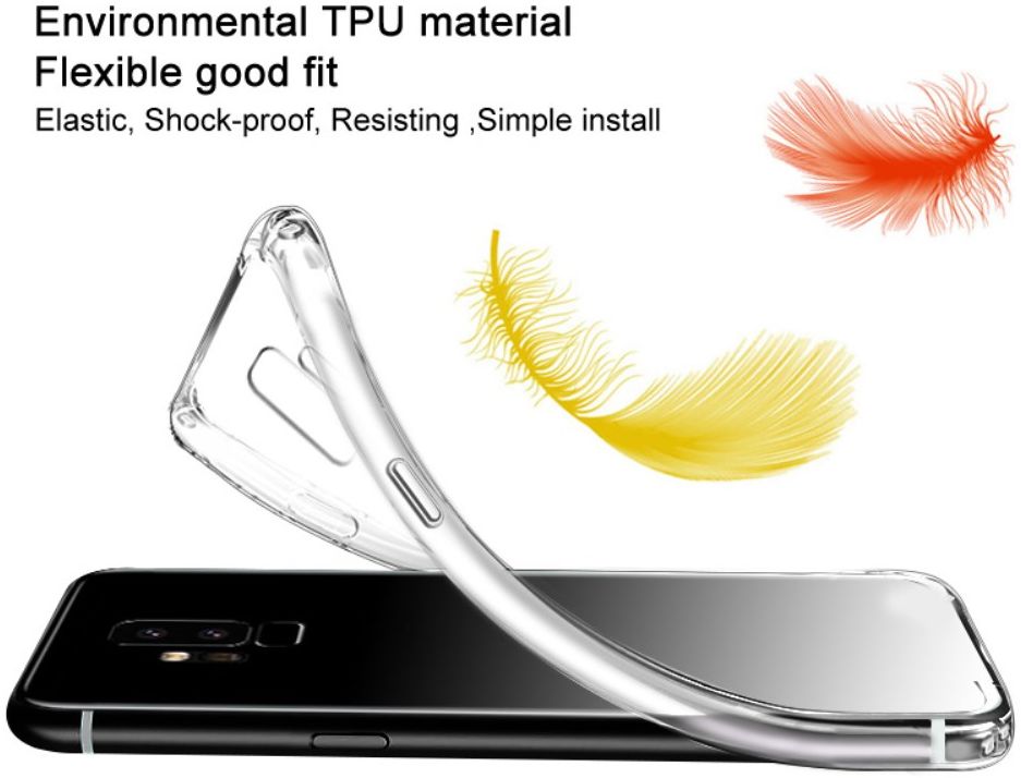 IMAK Xiaomi Redmi 6 Hoesje TPU met Screenprotector Transparant afbeelding 4