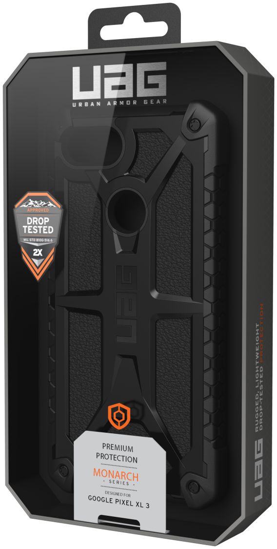 Urban Armor Gear Monarch Hoesje Apple Google Pixel 3 XL Midnight afbeelding 14