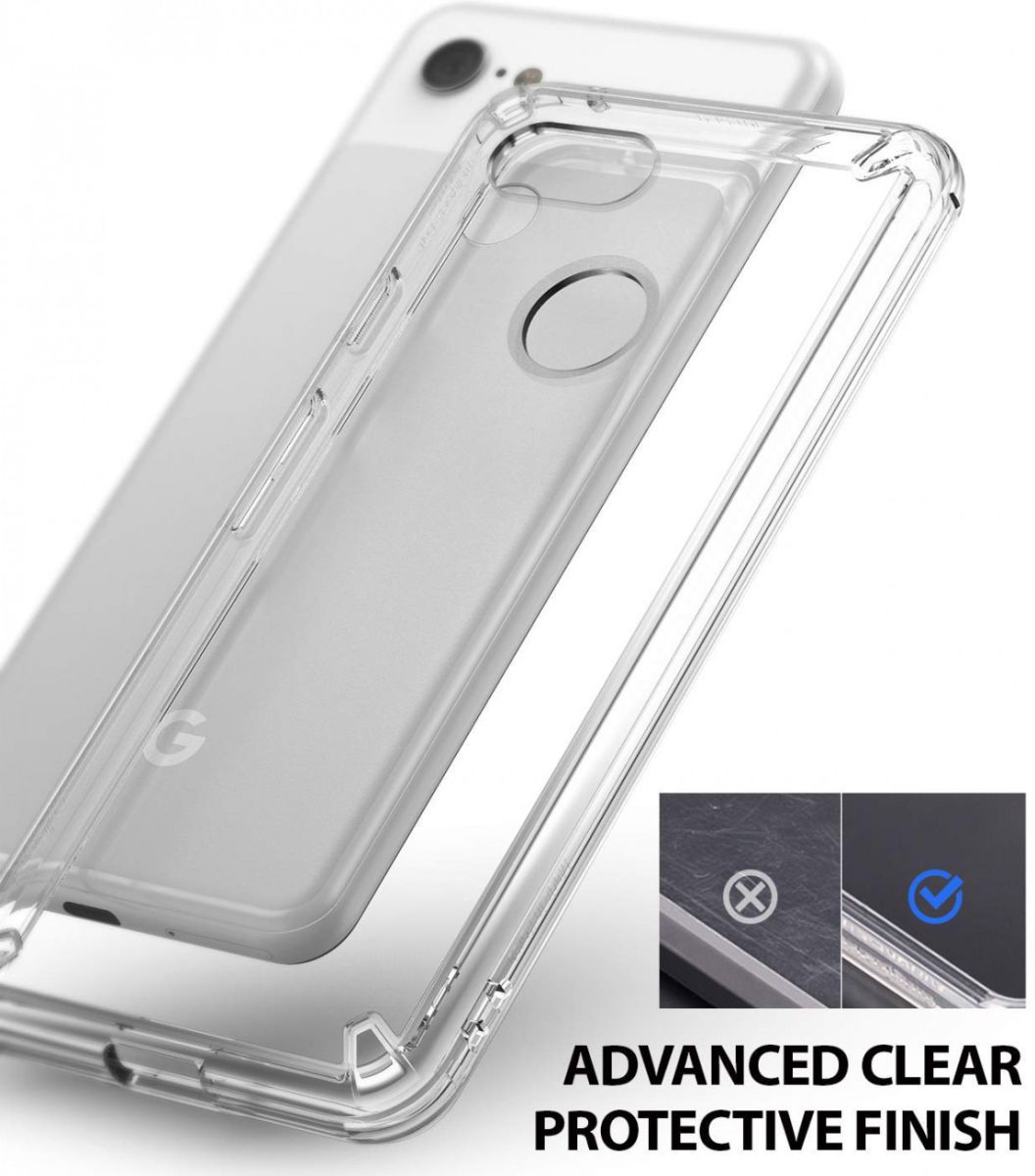 Ringke Fusion Google Pixel 3 Hoesje Doorzichtig Crystal View afbeelding 4