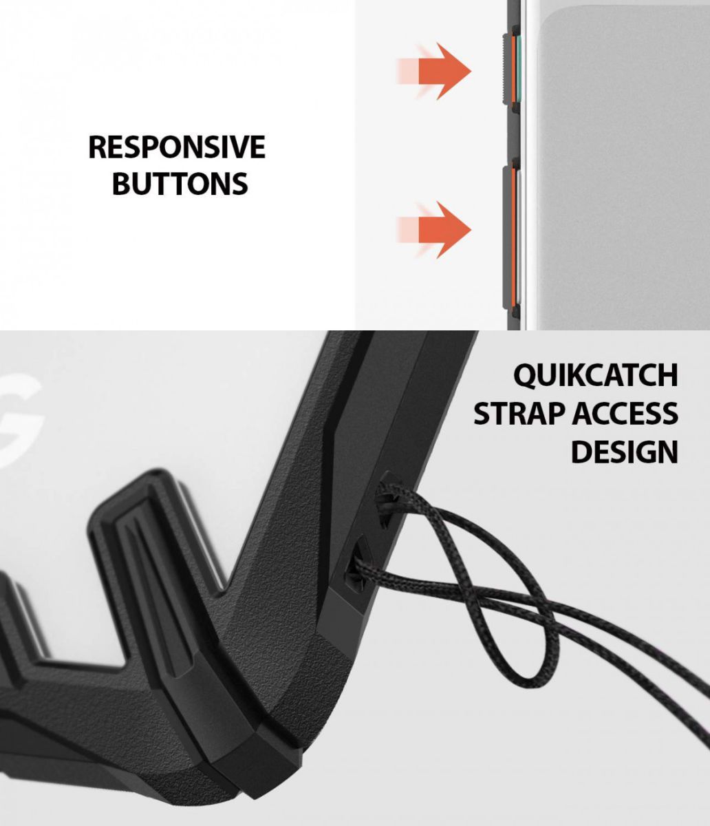 Ringke Fusion X Google Pixel 3 Hoesje Doorzichtig Zwart afbeelding 9