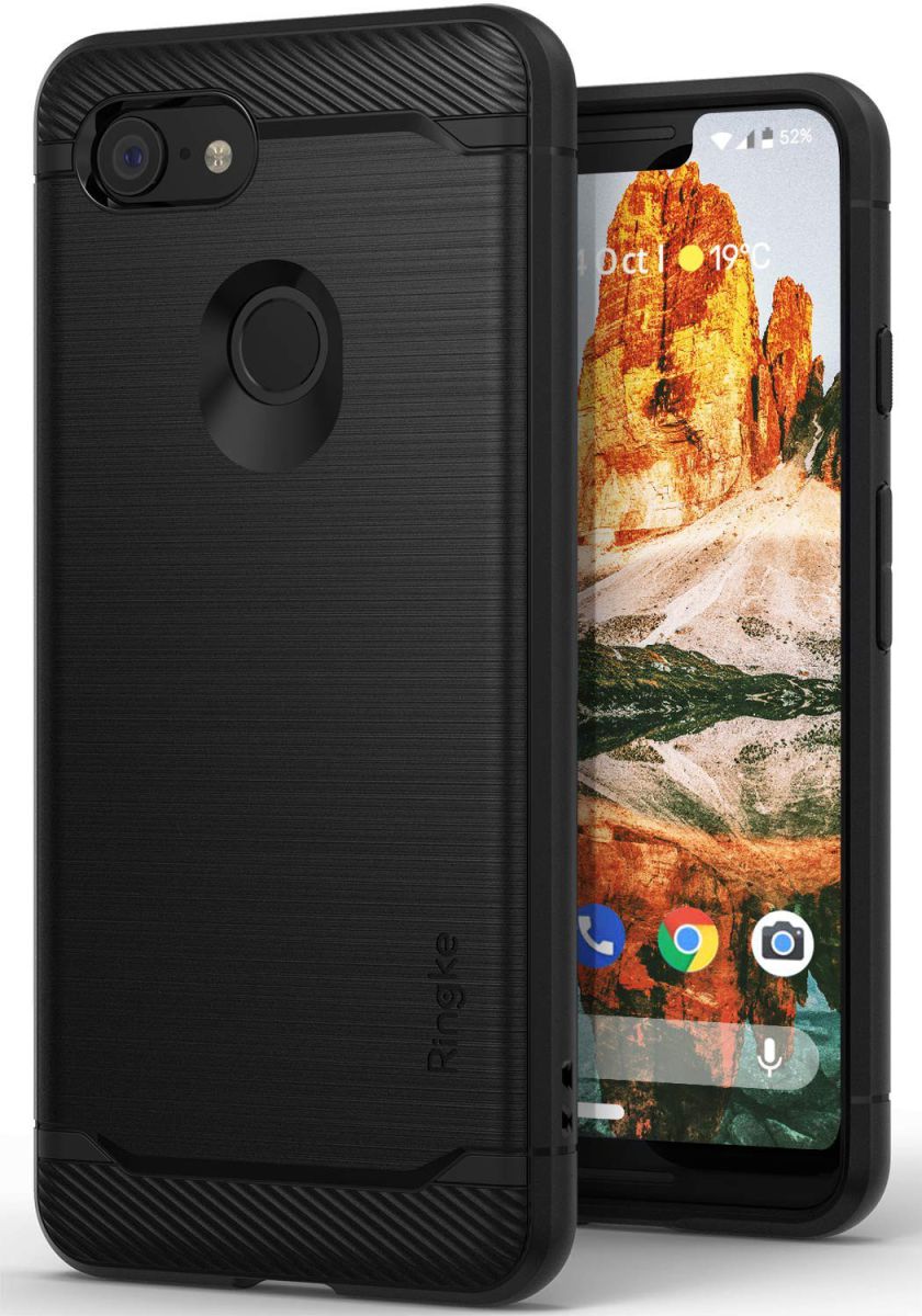 Ringke Onyx Google Pixel 3 XL Hoesje Zwart afbeelding 1