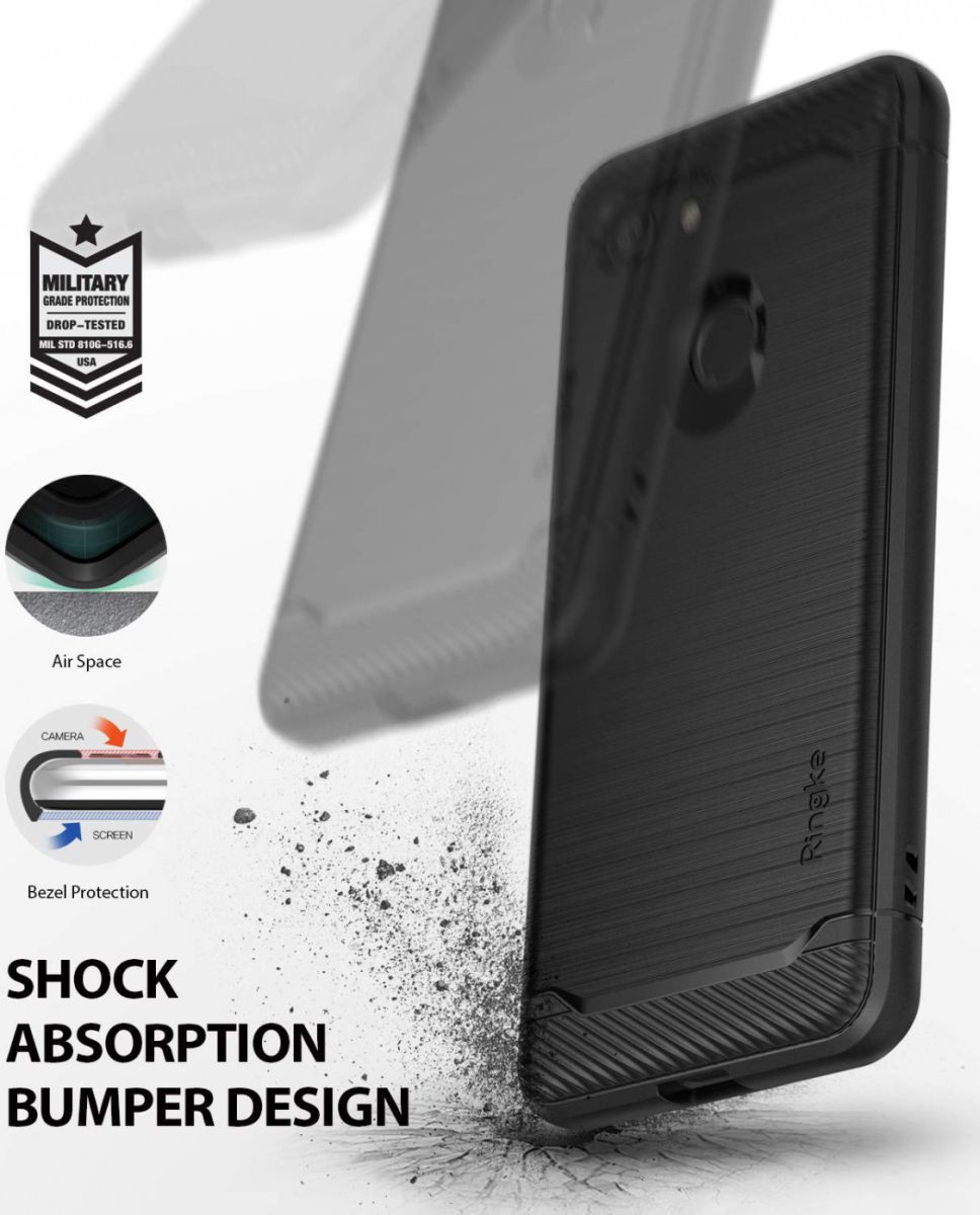 Ringke Onyx Google Pixel 3 XL Hoesje Zwart afbeelding 2