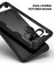 Ringke Fusion X LG V40 ThinQ Hoesje Doorzichtig Zwart