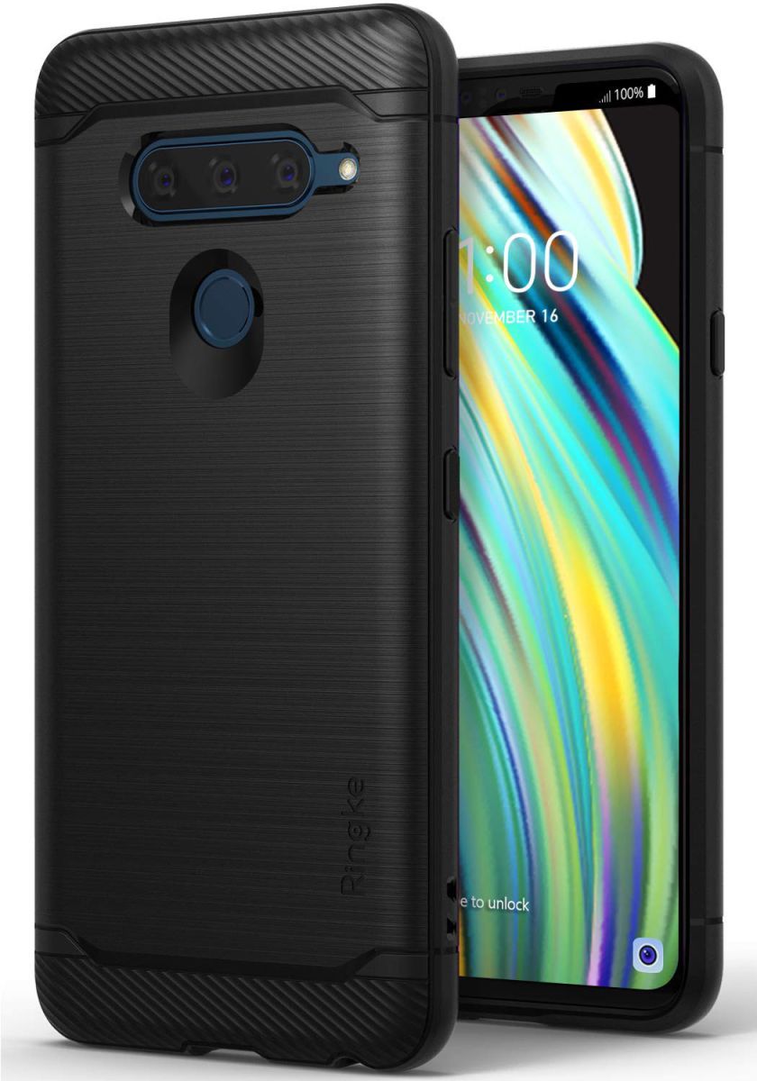 Ringke Onyx LG V40 ThinQ Hoesje Zwart afbeelding 1