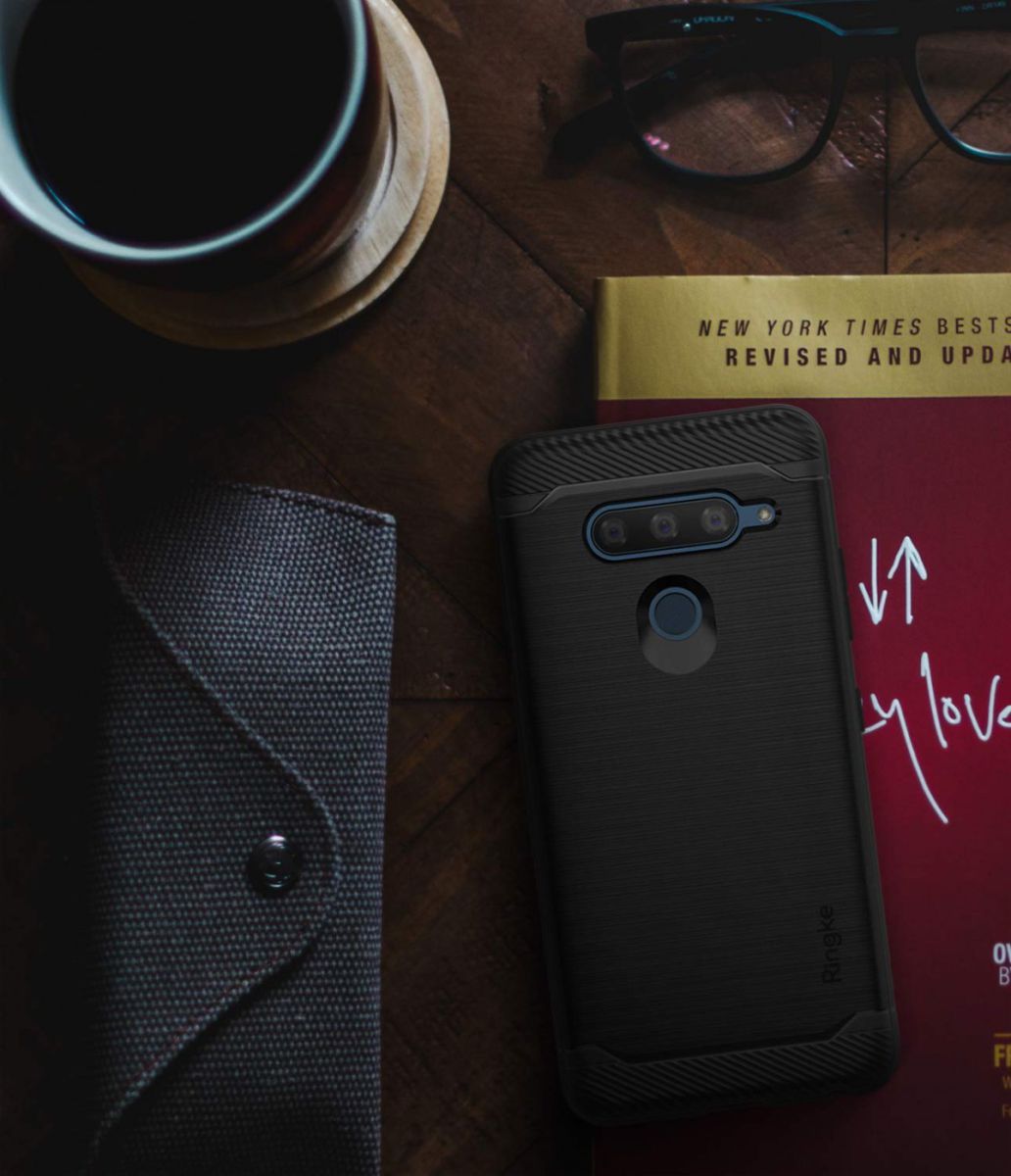 Ringke Onyx LG V40 ThinQ Hoesje Zwart afbeelding 4