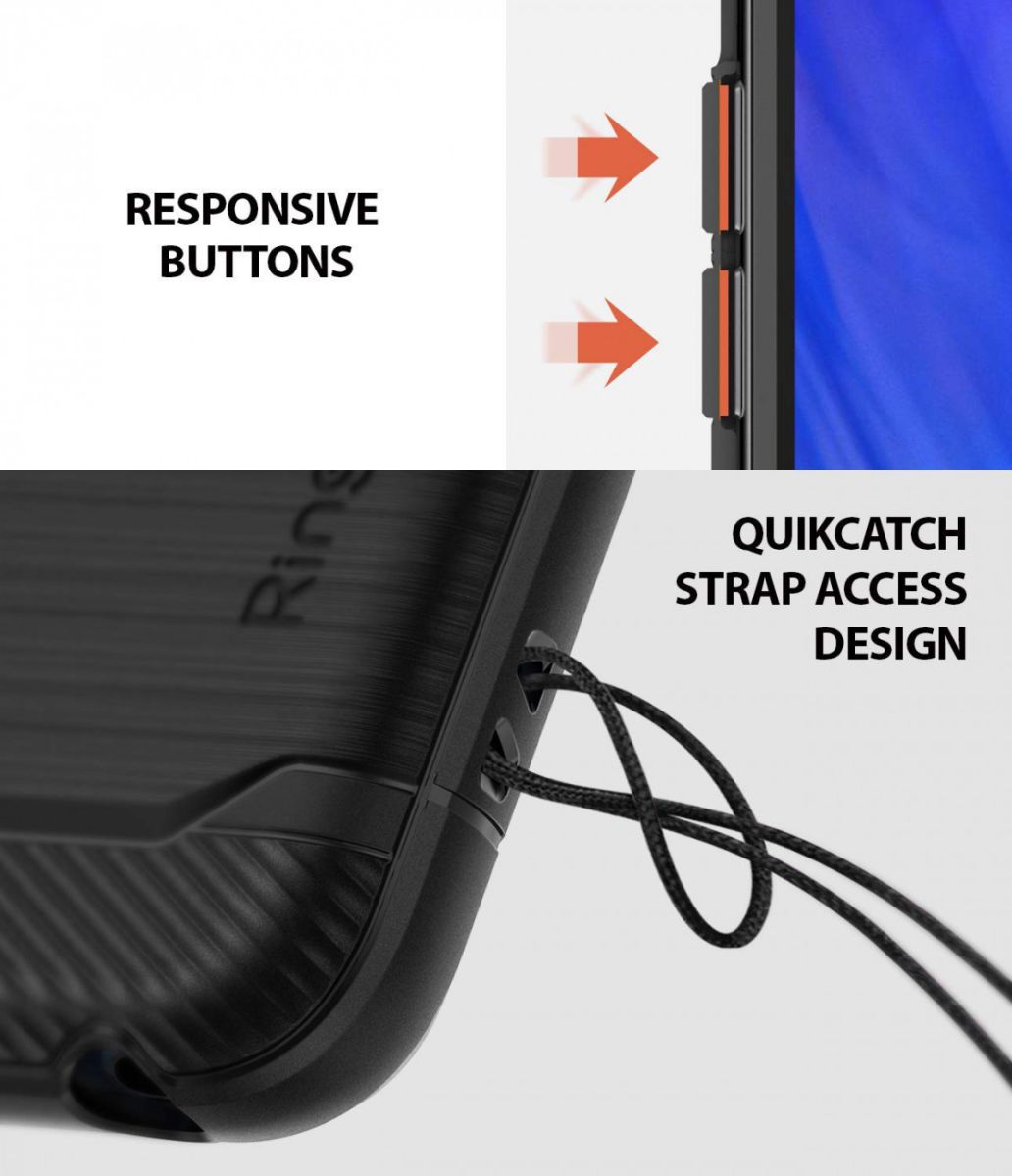 Ringke Onyx LG V40 ThinQ Hoesje Zwart afbeelding 7