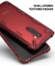 Ringke Fusion X Xiaomi PocoPhone F1 Hoesje Doorzichtig Rood