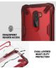 Ringke Fusion X Xiaomi PocoPhone F1 Hoesje Doorzichtig Rood