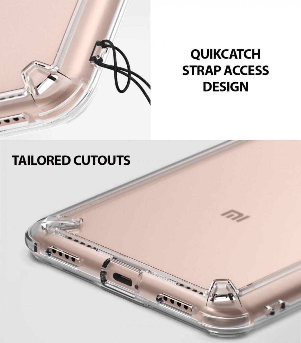 Ringke Fusion Xiaomi Mi Max 3 Hoesje Doorzichtig Crystal View afbeelding 6