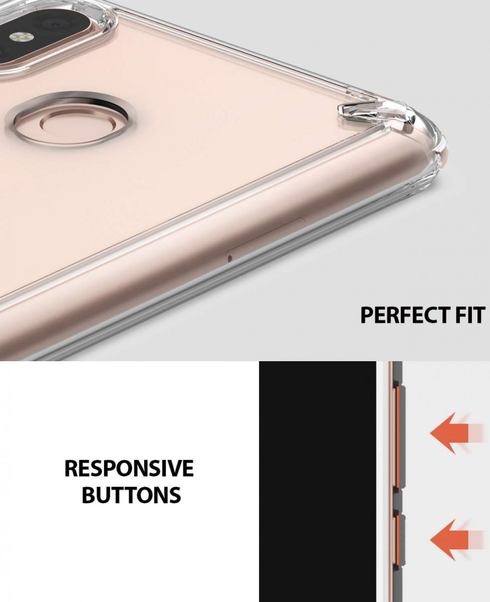 Ringke Fusion Xiaomi Mi Max 3 Hoesje Doorzichtig Crystal View afbeelding 7