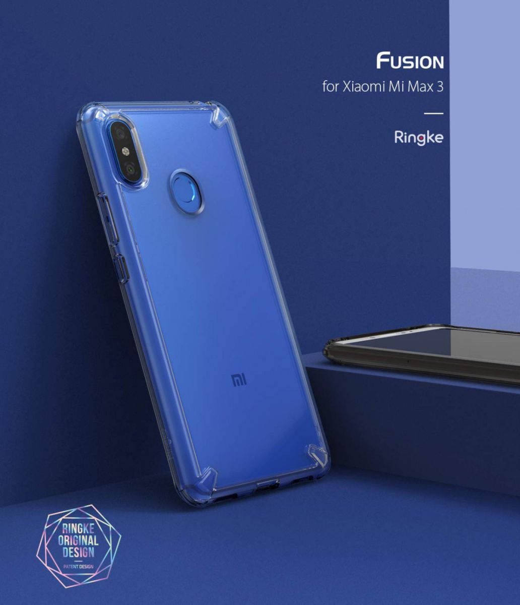 Ringke Fusion Xiaomi Mi Max 3 Hoesje Doorzichtig Crystal View afbeelding 8
