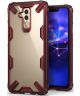 Ringke Fusion X Huawei Mate 20 Lite Hoesje Doorzichtig Rood
