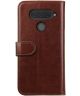 Rosso Element LG V40 ThinQ Hoesje Book Cover Bruin