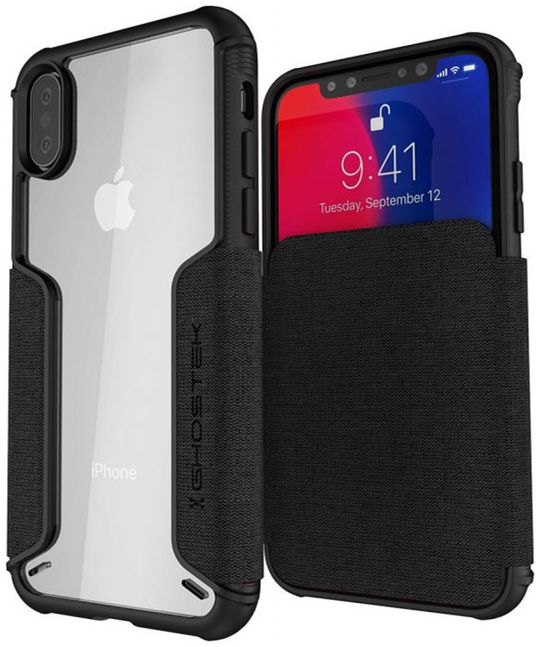 Ghostek Exec 3 Apple iPhone XS Zwart afbeelding 1