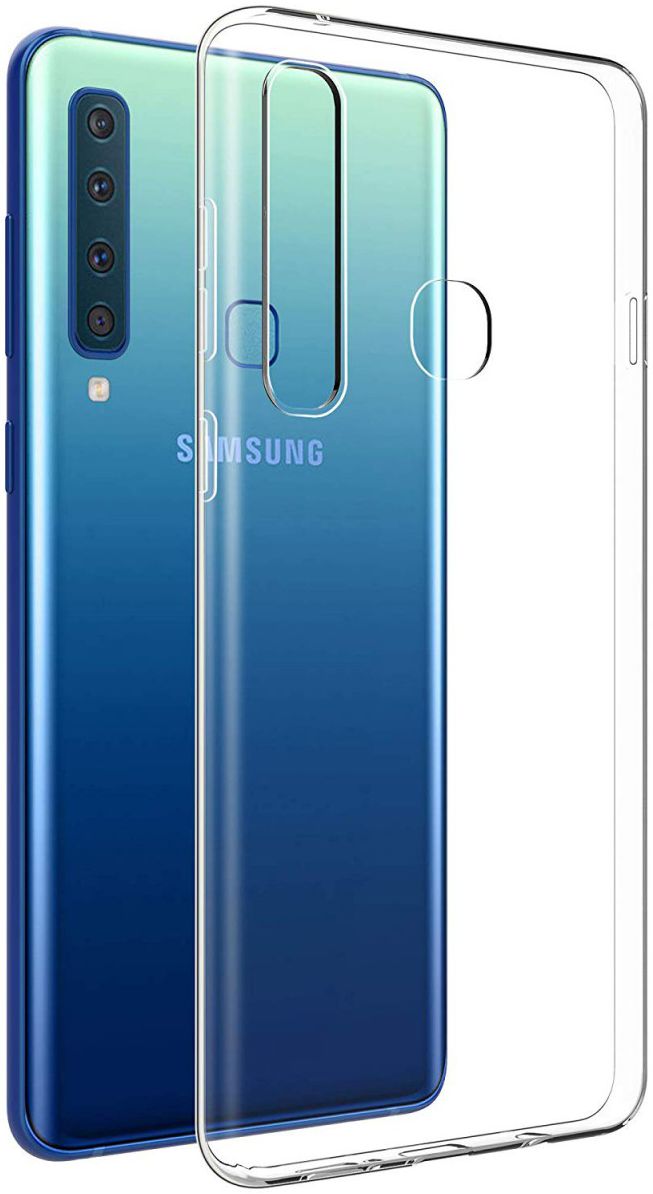 Samsung Galaxy A9 (2018) Hoesje Dun TPU Transparant afbeelding 3