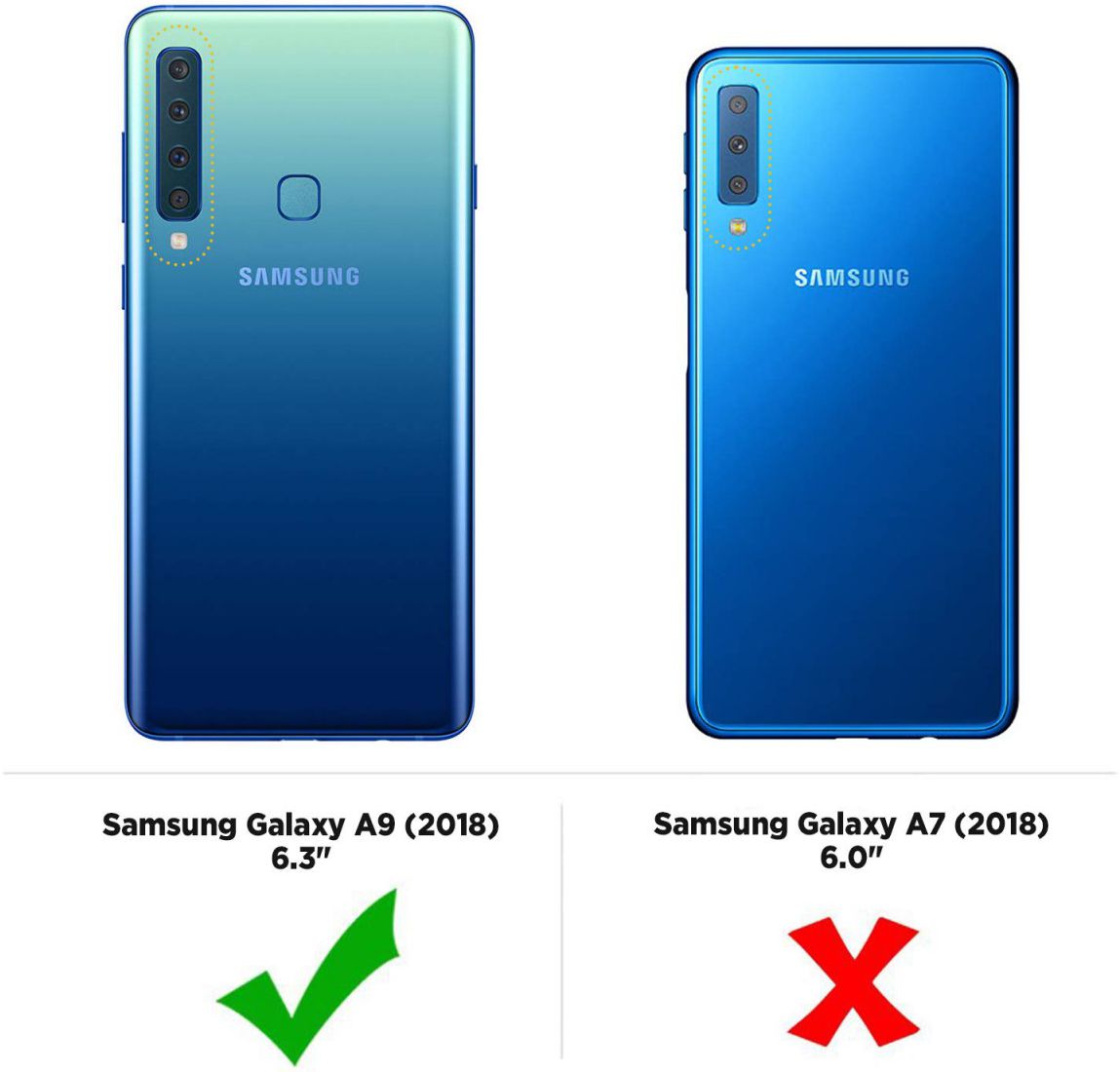 Samsung Galaxy A9 (2018) Hoesje Dun TPU Transparant afbeelding 7
