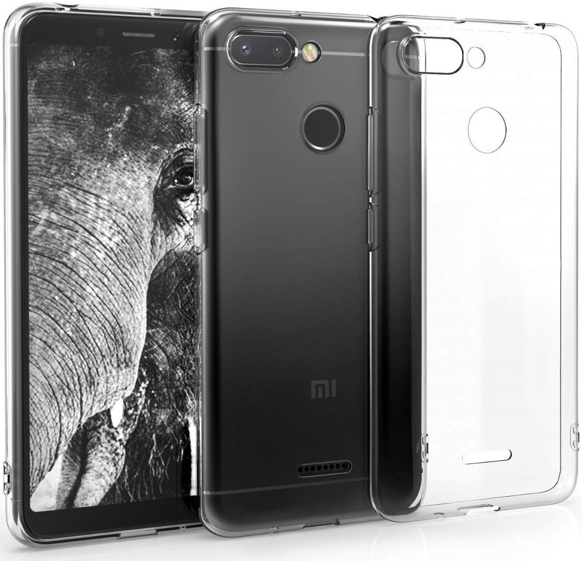 Xiaomi Redmi 6 Hoesje Dun TPU Transparant afbeelding 3