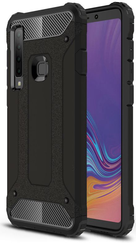Samsung Galaxy A9 (2018) Hybride Hoesje Zwart afbeelding 1