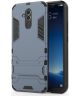 Huawei Mate 20 Lite Hybride Kickstand Hoesje Blauw