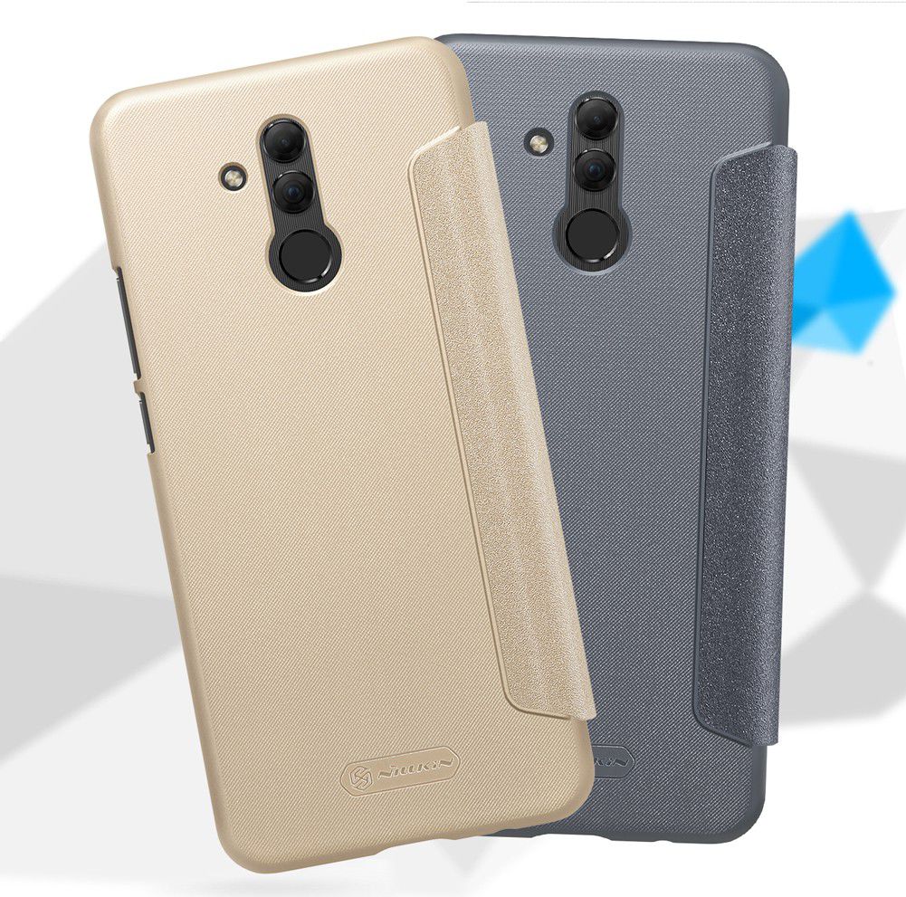 Nillkin Sparkle Series Huawei Mate 20 Lite Flipcase Zwart afbeelding 13