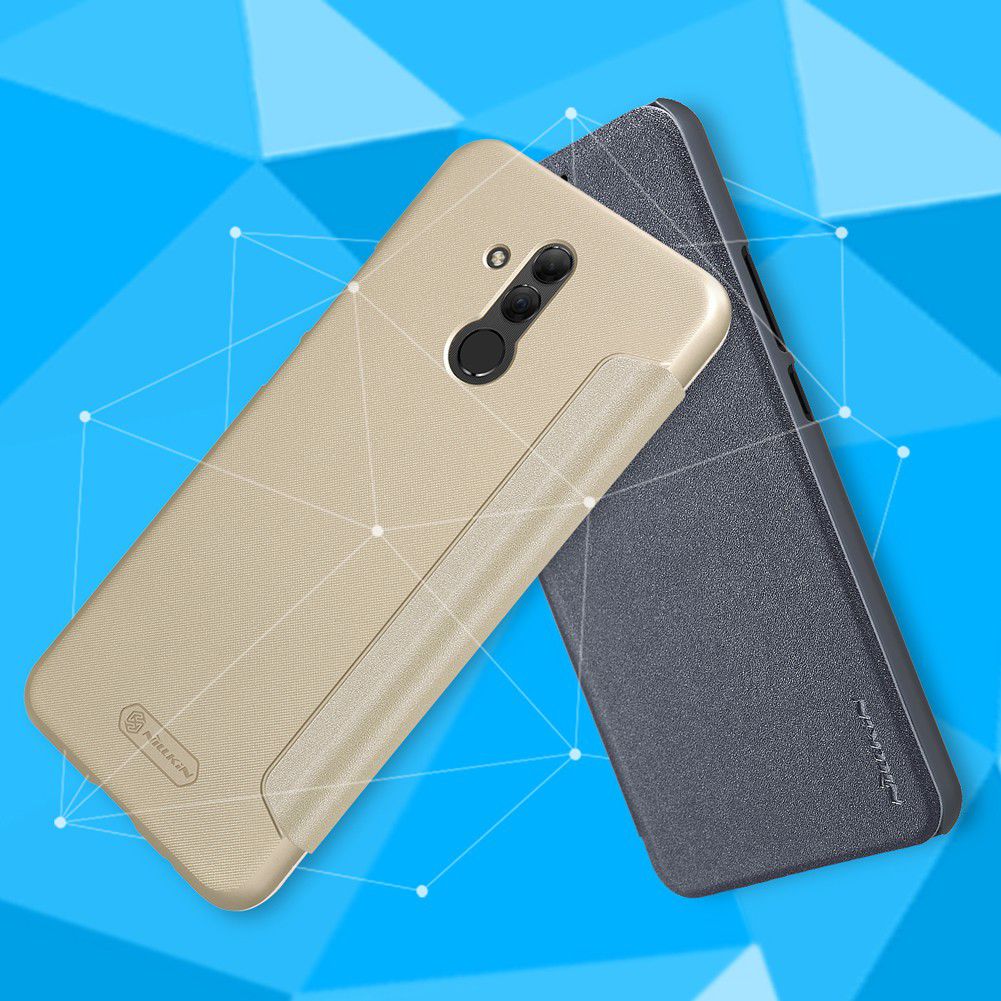 Nillkin Sparkle Series Huawei Mate 20 Lite Flipcase Zwart afbeelding 11