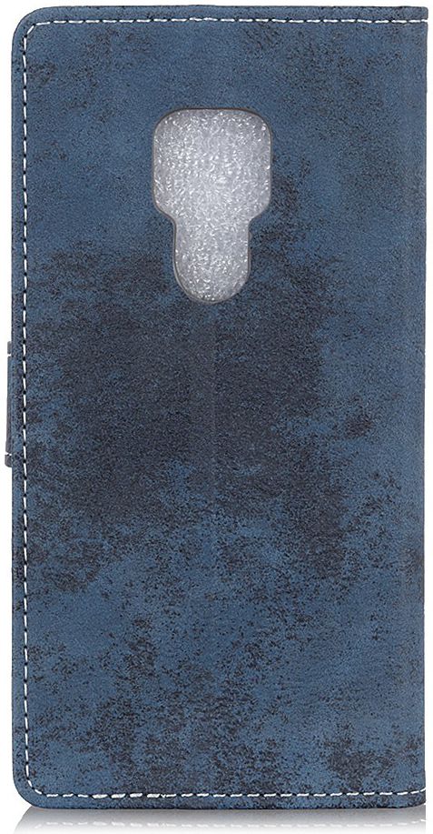 Huawei Mate 20 Vintage Portemonnee Hoesje Blauw afbeelding 5