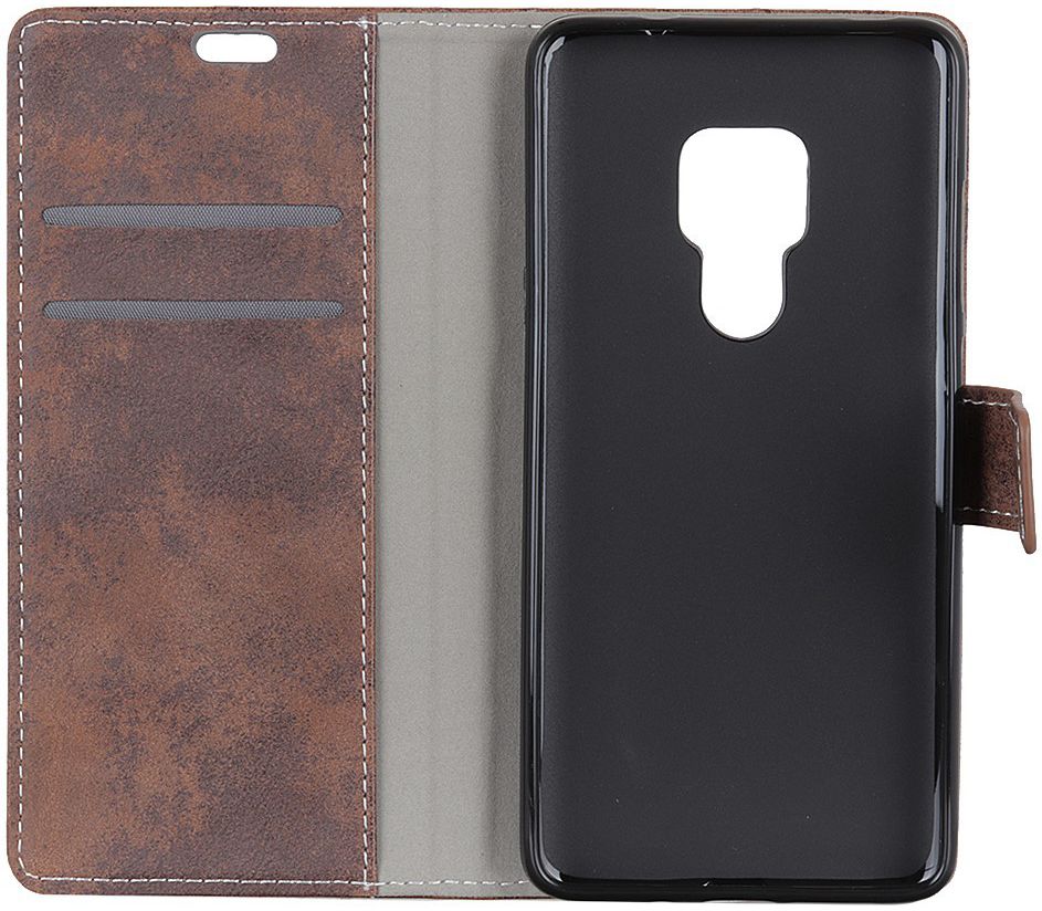 Huawei Mate 20 Vintage Portemonnee Hoesje Bruin afbeelding 2