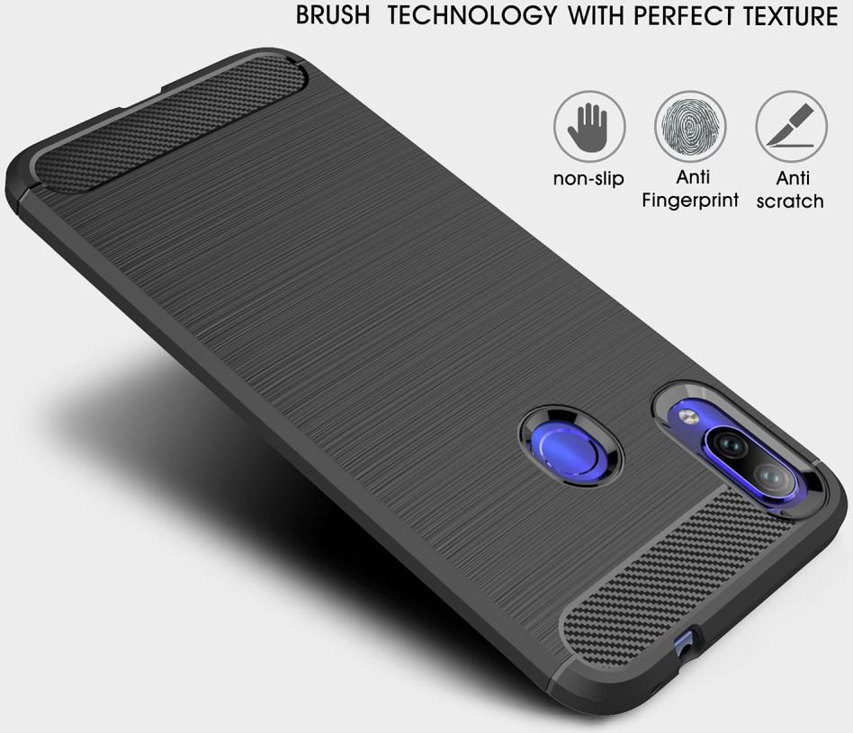 Huawei Mate 20 Pro Geborsteld TPU Hoesje Grijs afbeelding 9