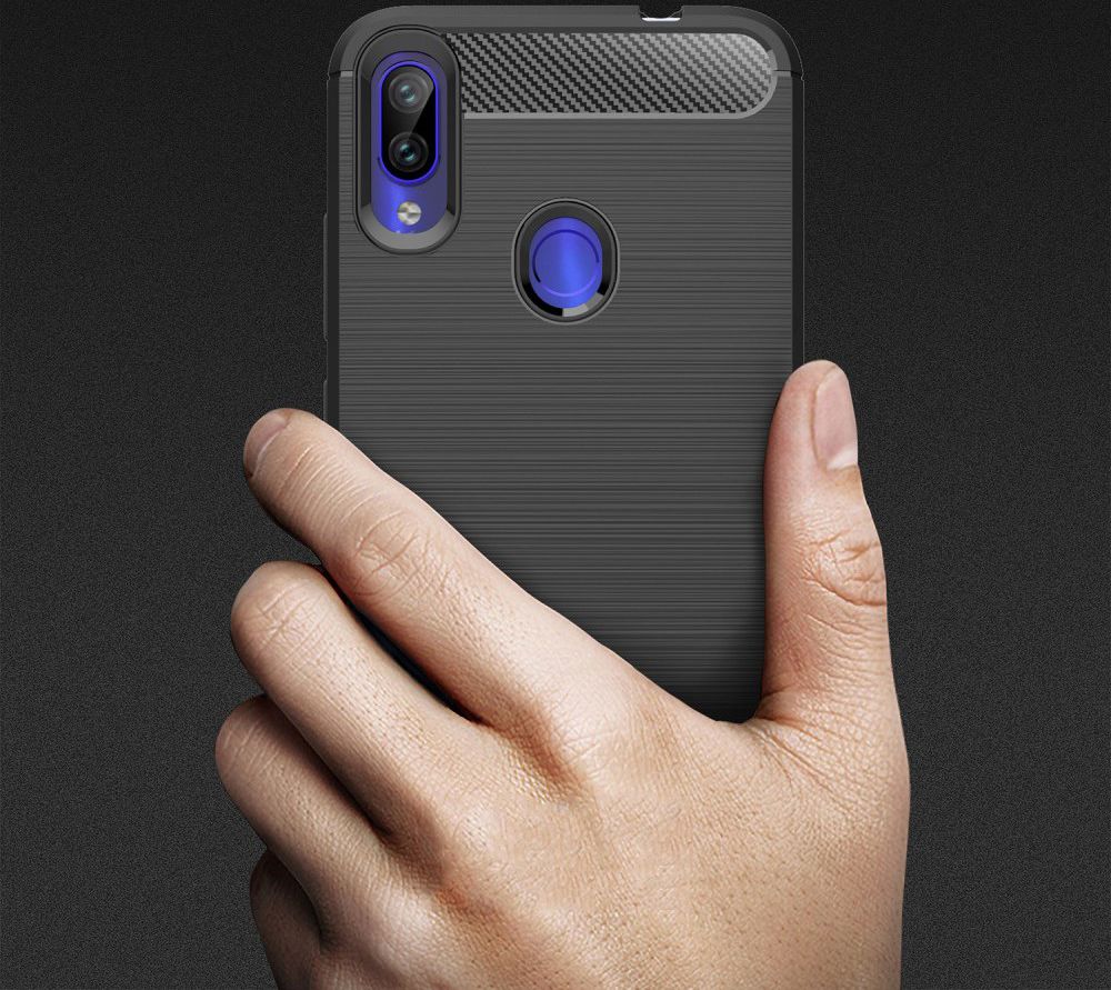 Huawei Mate 20 Pro Geborsteld TPU Hoesje Grijs afbeelding 6