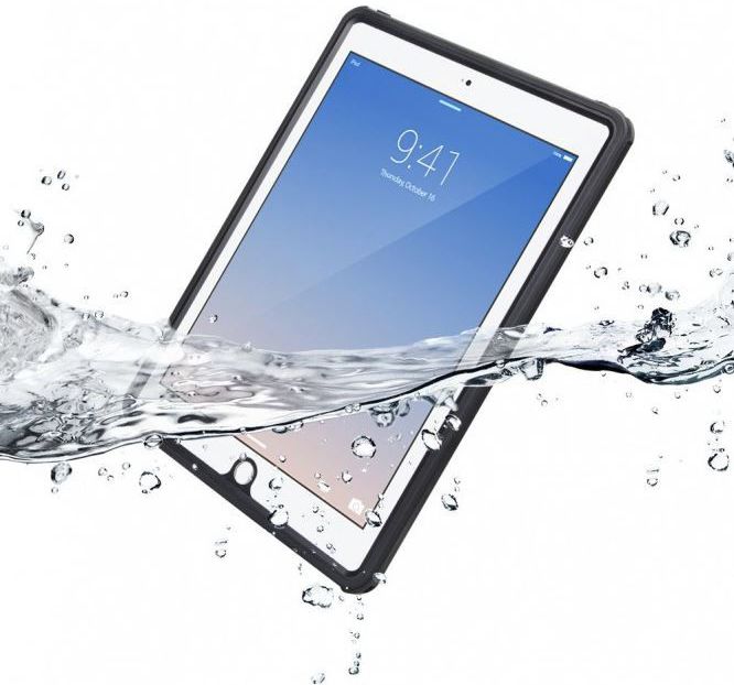 Armor X MX-Series iPad (2017/2018) Waterdicht Hoes Transparant Zwart afbeelding 2