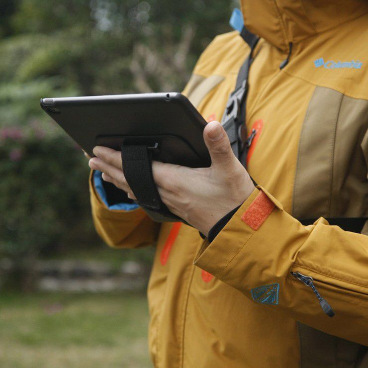 Armor X MX-Series iPad (2017/2018) Waterdicht Hoes Transparant Zwart afbeelding 7