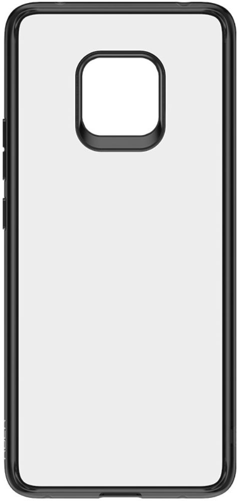 Huawei Mate 20 Pro Armor Backcover Transparant Zwart afbeelding 2