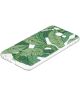 Samsung Galaxy J4 Plus TPU Hoesje Print Green Leaves