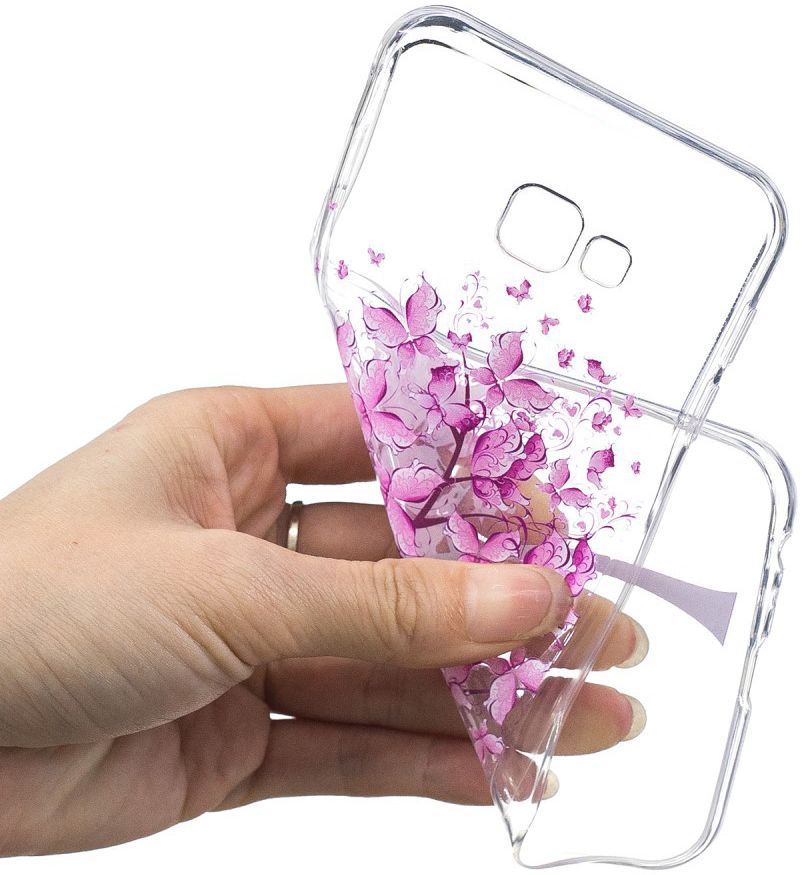 Samsung Galaxy J4 Plus TPU Hoesje Print Tree afbeelding 3