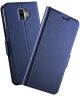 Samsung Galaxy J6 Plus Hoesje Kaarthouder Blauw