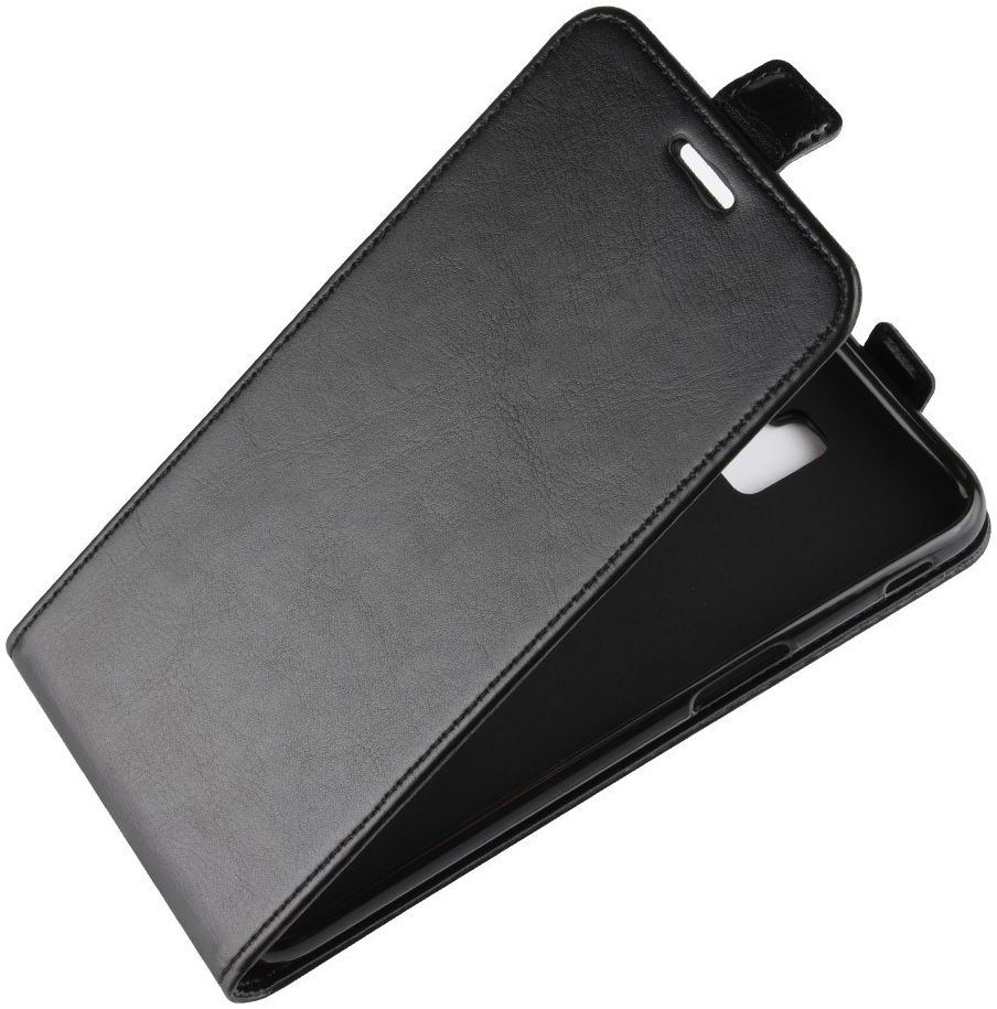 Samsung Galaxy J6 Plus Verticale Flipcase Zwart afbeelding 4