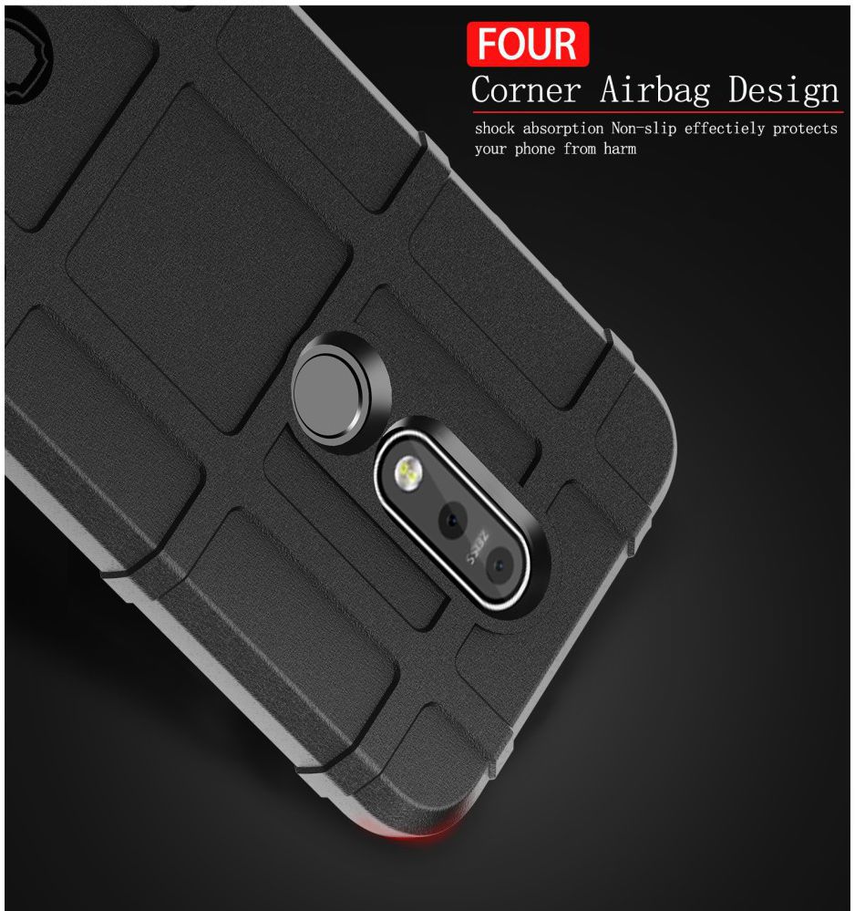 Nokia 7.1 Rugged TPU Hoesje Blauw afbeelding 5